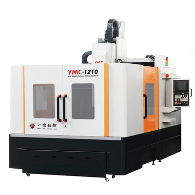 Modelo de máquina doble del centro de la fresadora del CNC de la vertical de la columna VMC del puente del molde de la buena calidad de la alta precisión de Maxtors YMC-1210